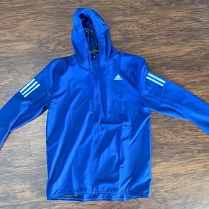 Adidas Own The Run Hooded Wind Jacket Medium